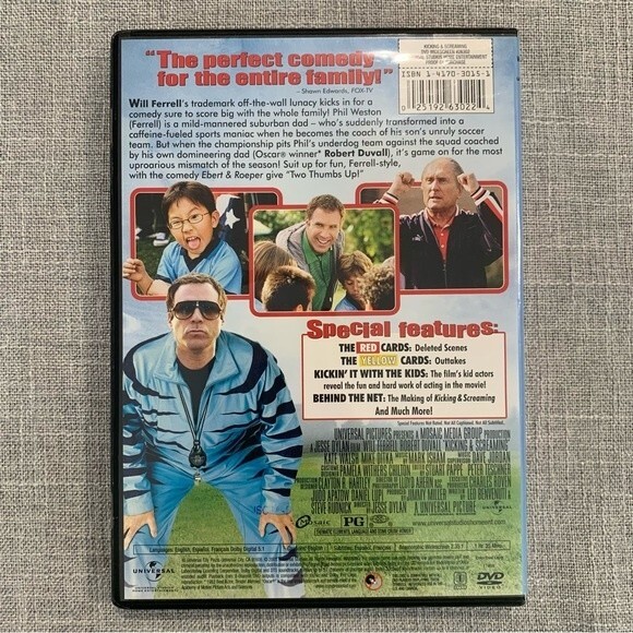 Kicking & Screaming DVD Movie Comedy Will Ferrell Funny Family Night Summer - Picture 4 of 6